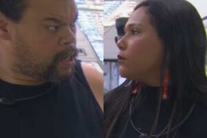 BBB26: Babu Santana e Chaiany trocam farpas após Formação de Paredão: “Eu avisei!”
