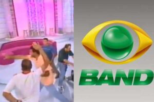 Em 2004, homem invadiu programa ao vivo na Band e deixou apresentadora apavorada