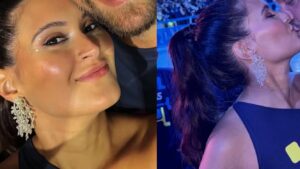 Filha de William Bonner e Fátima Bernardes chama atenção ao posar com o namorado: ‘Casal lindo’