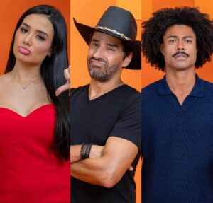 Jordana, Alberto Cowboy e Breno estão no Paredão Falso do BBB26
