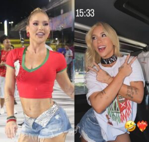 Virginia Fonseca surge usando coleira com nome de Vini Jr.