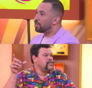 Gil do Vigor dá puxão de orelha em Babu Santana durante o Bate Papo BBB: – Deixe mais claro as coisas!