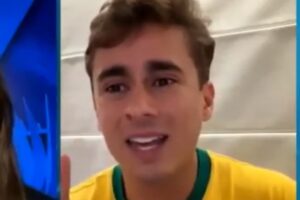 Nikolas Ferreira visita Bolsonaro e contraria família sobre estado de saúde