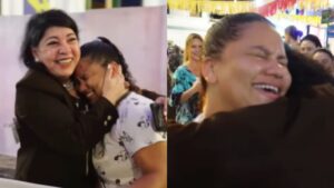 Roberta Miranda protagoniza gesto solidário no Carnaval e comove vendedora