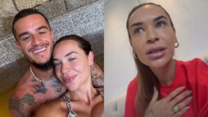 Ainê Coutinho reage a rumores de crise com Philippe Coutinho após 19 anos juntos: “Ele não”