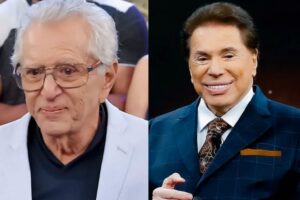 Carlos Alberto de Nóbrega chora ao lembrar de Silvio Santos