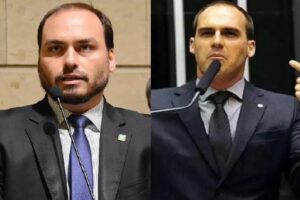 Guerra! Carlos e Eduardo Bolsonaro atacam Nikolas, Michelle e o próprio PL