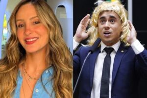 Claudia Leitte compartilha post de Nikolas Ferreira e apaga após hate na web