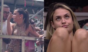 Veja o momento em que Juliette reage após foliões xingarem Sarah Andrade