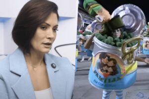 Michelle diz que escola de samba desrespeitou fé cristã: “Escárnio”