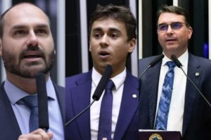 Nikolas rebate Eduardo Bolsonaro e diz: “Eu não tenho nada”