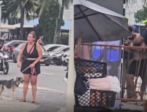 Professor é agredido após questionar trabalho de agentes de segurança; VEJA VÍDEO