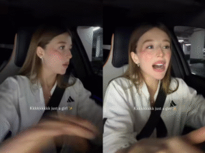 Duda Reis brinca ao ocupar duas vagas em estacionamento após vaga preferida estar bloqueada