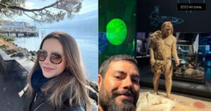 Discreto, namorado de Sandy mostra passeios durante viagem a Europa com a cantora