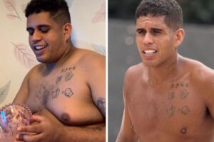 Filho de Rodriguinho rebate comentários após emagrecimento: “Tirar meu mérito”