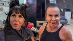 Gretchen surge sem prótese capilar e surpreende fãs