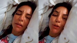 Com ferimentos no rosto, Ivete Sangalo grava vídeo do hospital: ‘Desmaiei e caí no chão’