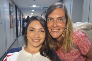 Lais Souza conhece Tatiana Sampaio, criadora da polilaminina, e sonha em voltar a andar