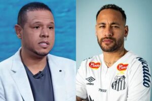 Luis Fabiano diz que Neymar é o culpado pela desorganização do Santos FC