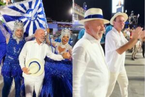 Após acompanhar desfiles, Lula agradece e elogia: “Foi lindo”