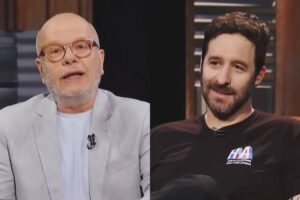 Rafinha Bastos joga verdades na cara de Marcelo Tas e lava roupa suja durante o Provoca