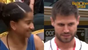 BBB 26: Milena se aproxima de Jonas e tem comportamento chocante com o brother, que rebate: “Aí já é falta de respeito”
