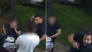 Homem é preso após ameaçar clientes com arma por suspeita de serem casal; veja vídeo