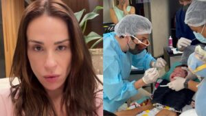 Filho de 1 ano de Nadja Haddad vai ao dentista e passa por procedimento: ‘Precisou’