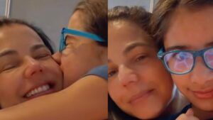 Aos 51 anos, ex-atriz da Globo encanta ao surgir com sua filha caçula, com quem mora nos EUA