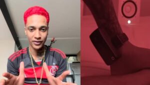 Mesmo foragido, Oruam transforma tornozeleira em marketing e provoca justiça