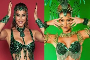 Estreia difícil de Virginia faz público relembrar preparação de Paolla Oliveira para o Carnaval