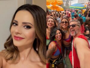 Sandy reage após ex-marido surgir com nova namorada no Carnaval; VEJA
