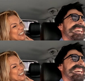 João Liberato refaz Táxi do Gugu e faz pegadinha com Simony; assista