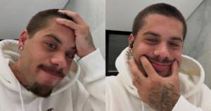 Zé Felipe publica foto aos prantos e desabafa sobre saudade: ‘Tem dias que pesa mais’