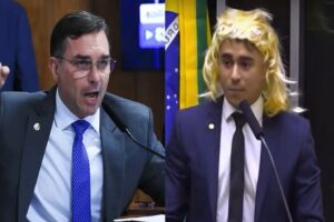 Flávio Bolsonaro convoca Nikolas para encontro a sós após irmão detonar deputado