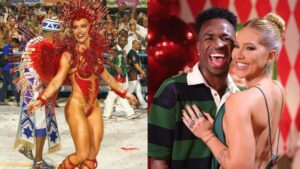 Vini Jr. confessa após estreia de Virginia como rainha da Grande Rio: ‘Muito…’