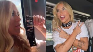 Virginia fica surpresa com reação de sua equipe ao usar coleira com nome de Vini Jr: ‘Está amando’