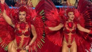 ‘Um acontecimento’: Virginia é elogiada por samba no pé na Sapucaí; veja a performance da influencer