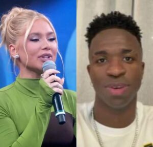 Vini Jr. manda recado para Virginia Fonseca no Domingão: Queria muito estar aí