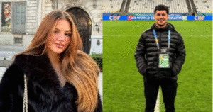 Ex de Juliano Floss, Vivi Wanderley é flagrada com filho de presidente da CBF; conheça