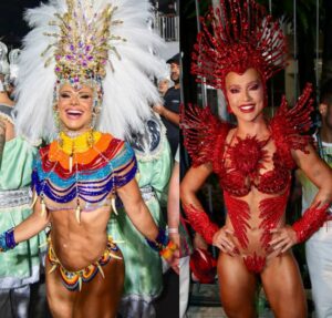 Viviane Araújo comenta fantasia usada por Virginia Fonseca no desfile da Grande Rio
