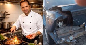 Ex-Polegar desabafa após ter carro destruído na porta de casa; veja imagens