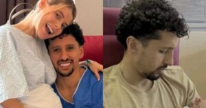 Esposa de Marquinhos quebra o silêncio sobre internação do filho recém-nascido; veja