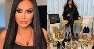 Apresentadora revela procedimento nos pés para usar salto alto