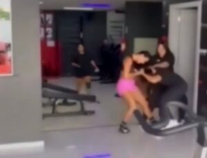 Influenciadora famosa invade academia, agride mulher e expõe traição do marido; VEJA VÍDEO