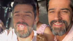 Ex-BBB Alberto Cowboy encanta ao surgir com a enteada: ‘Minha pequena’