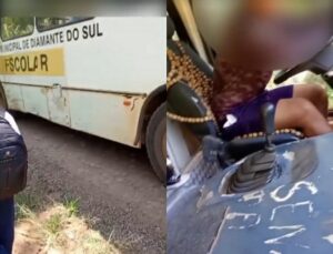 Criança é impedida de entrar em ônibus escolar e caso vai à Justiça; VEJA VÍDEO