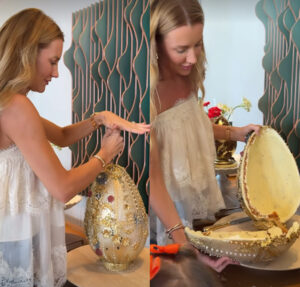 Puro luxo! Ovo de 20 mil reais rouba a cena em Páscoa luxuosa de Ana Paula Siebert