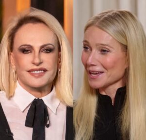 Ana Maria Braga fica surpresa com fenda de vestido usado por Gwyneth Paltrow no Oscar 2026