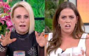 Ana Maria dá cortada ao vivo e Tati Machado ameaça sair: “Não é da sua conta”